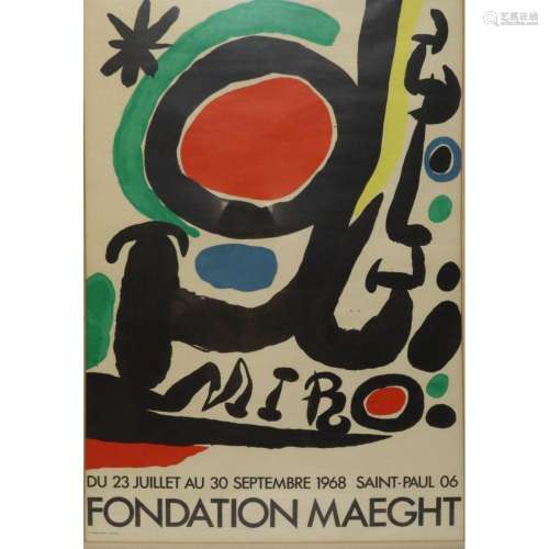 Fondation Maegnt Joan Miro Print