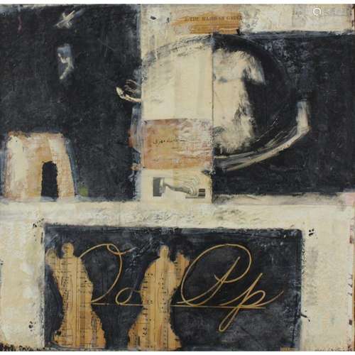 Riva Leviten Signed Mixed Media "Incarnations"