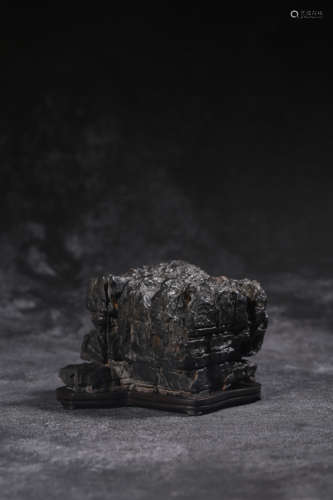 A LINGBI SCHOLAR'S ROCK ,QING DYNASTY