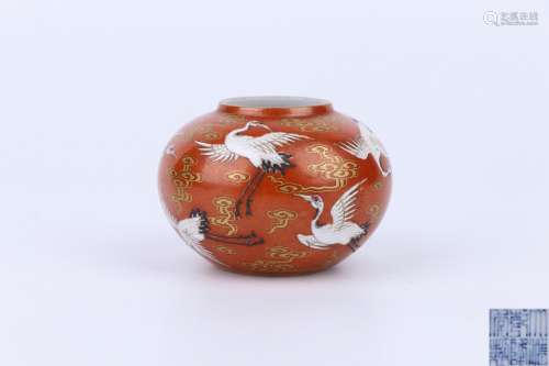 Qianlong Period Fanhong Porcelain 