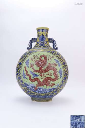 Qianlong Period Blue And White Porcelain Fanhong Porcelain 