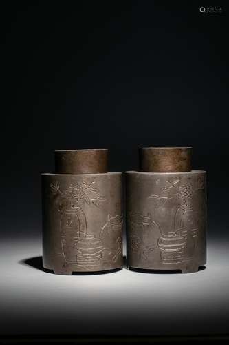 Pair Of Qing Dynasty 