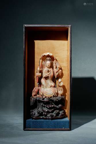 Qing Dynasty Shoushan Guanyin , China