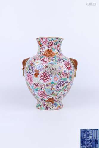 Qianlong Period Porcelain Bottle, China