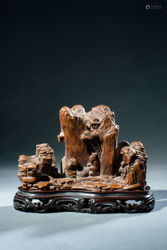 Qing Dynasty Bamboo Carving 