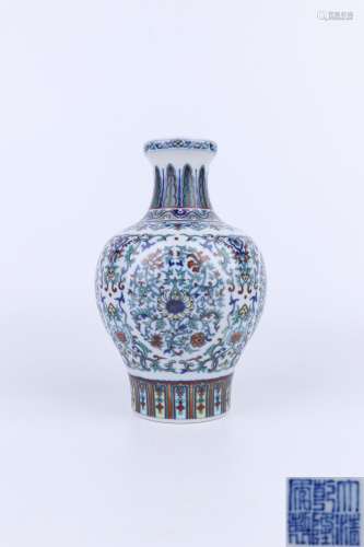 Qianlong Period Doucai Porcelain 