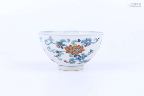 Qing Dynasty Doucai Porcelain 