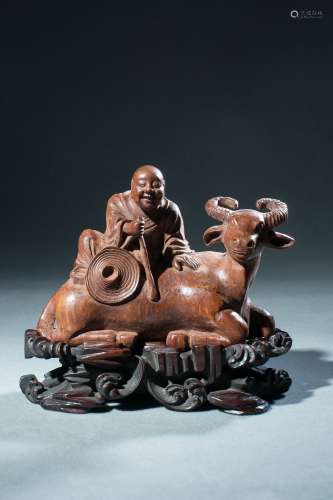 Qing Dynasty Bamboo Carving Ornament, China
