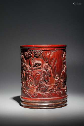 Qing Dynasty Bamboo Carving 