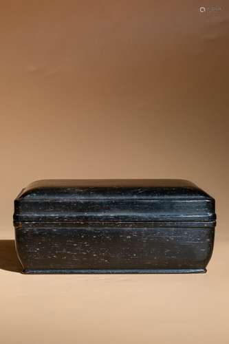 Qing Dynasty Zitan Rosewood Study Room Box, China