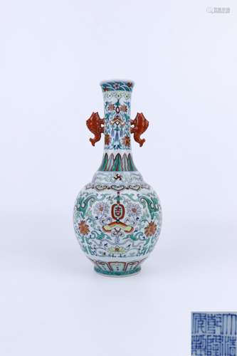 Qianlong Period Doucai Porcelain 