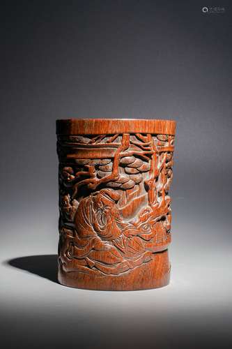 Qing Dynasty Bamboo Carving 