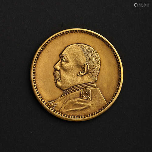 CHINESE MODERN PURE GOLD COIN