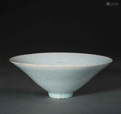 CHINESE SOUTHERN SONG DYNASTY HUTIAN WARE CELADON-GLAZED CAR...