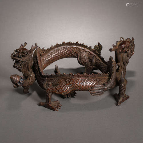 CHINESE MING DYNASTY COPPER ORNAMENTS