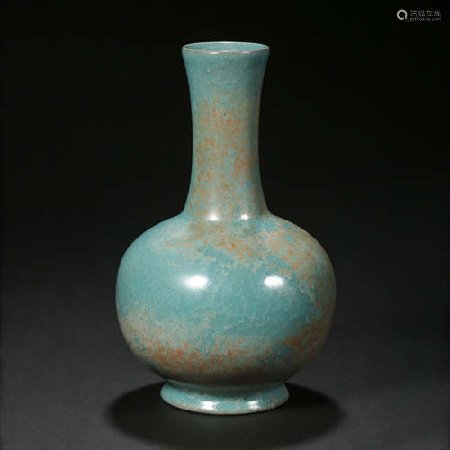 RU WARE CELADON VASE, SONG DYNASTY, CHINA