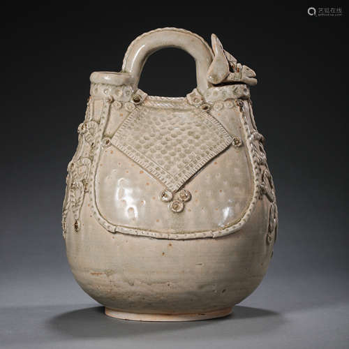 CHINA'S SUI DYNASTY XIANGZHOU WARE CELADON POT WITH PLASTIC ...