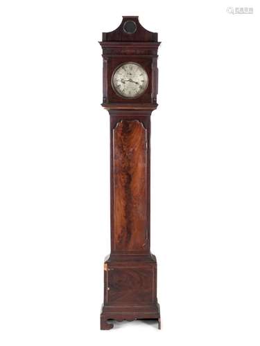 A George III Mahogany Tall Case Clock