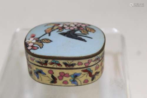 Japanese Cloisonne Box