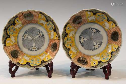 Pair of Japanese Porcelain Bowls