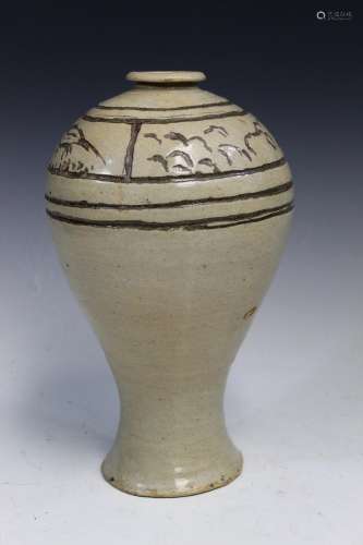 Korean Pottery Meiping Vase