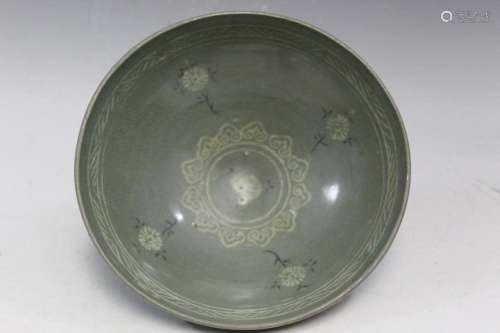 Korean Celadon Porcelain Bowl