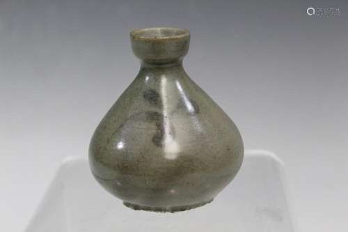 Korean Celadon Porcelain Small Oil Bottle