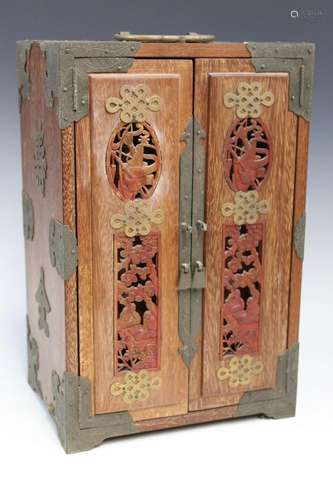 Chinese Jichimu Jewelry Box