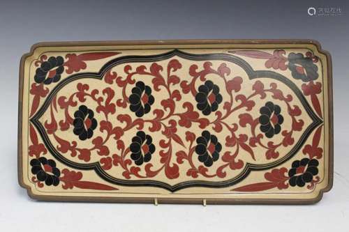 Chinese Cloisonne Tea Tray