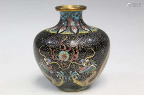 Chinese Cloisonne Vase