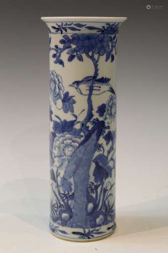 Chinese Blue and White Porcelain Vase