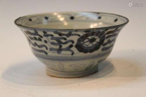 Chinese Blue and White Porcelain Bowl