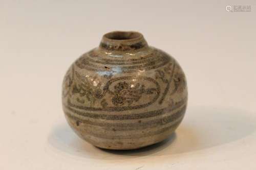 Sawankhalok Small Pottery Jar