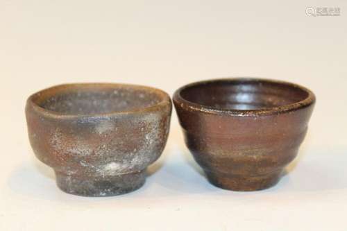 Two Asian Pottery Cups