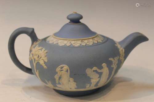 Chinese Wedgewood Teapot