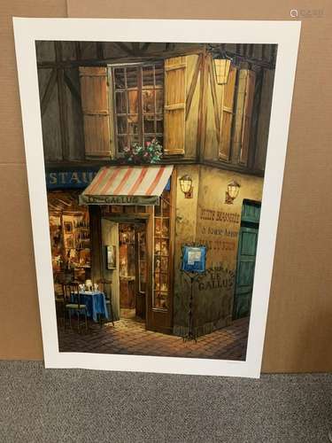 Viktor Shvaiko signed limited edition serigraph print, "...