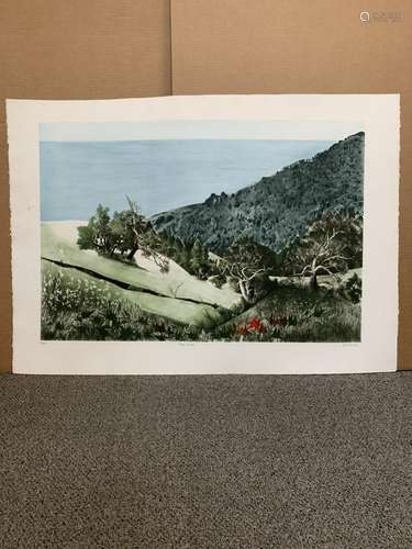 G. H. Rothe signed limited edition etching, "Big Creek&...