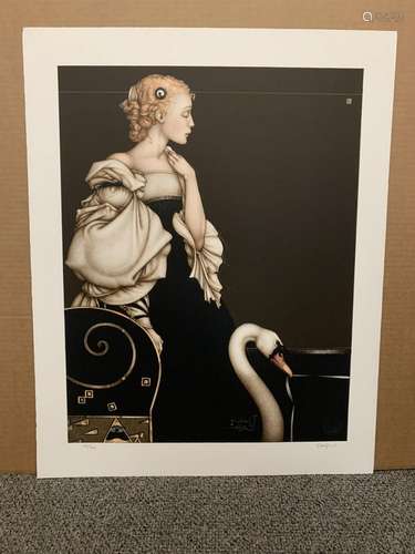 Michael Parkes signed limited edition lithograph print, &quo...