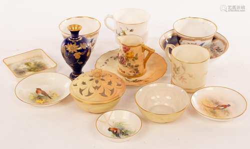 Sundry Royal Worcester cups and other china CONDITION REPORT...