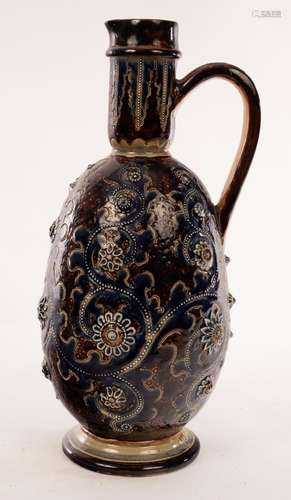 A Doulton Lambeth ewer by George Tinworth,