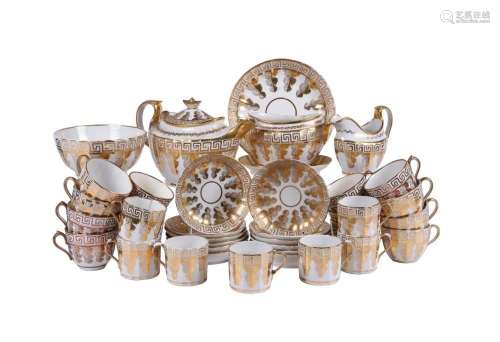 A Coalport (Anstice, Horton, & Rose) porcelain part tea ...