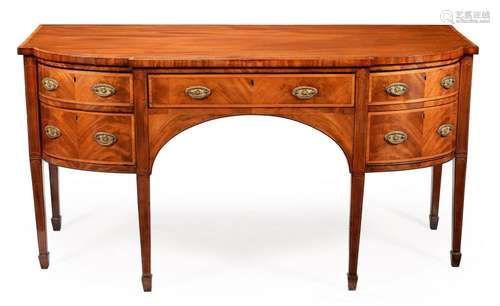 Y A George III mahogany sideboard