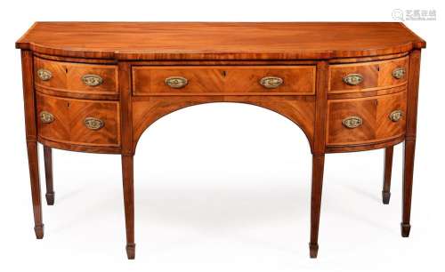 Y A George III mahogany sideboard