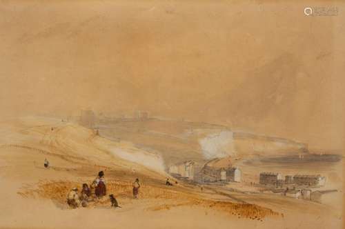 Attributed to Anthony Vandyke Copley Fielding/Dover Heights/...