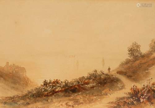 Joseph Newington Carter (1835-1871)/View from the Cliffside/...