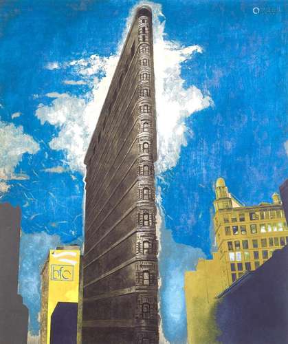 JORGE CASTILLO (1933 / .) "Iron Building New York"...