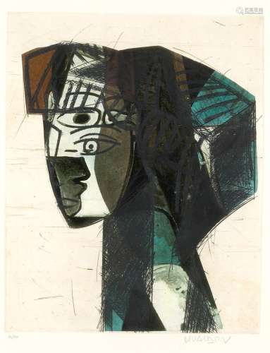 MANOLO VALDES (1942 / .) "Double Image II", 1998