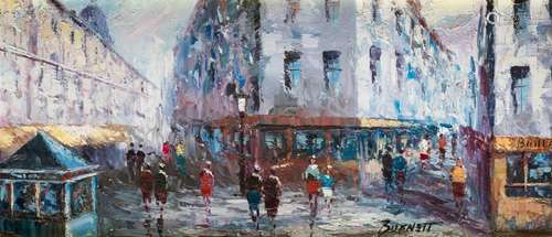 LOUIS ANTHONY BURNETT (1907 / 1991) "Urban Landscapes&q...