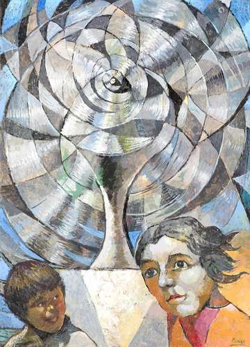 ISIDRO LÓPEZ MURIAS (1939 / .) "The fan"