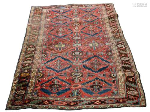 A Hamadan long rug, West Persia, circa 1930,